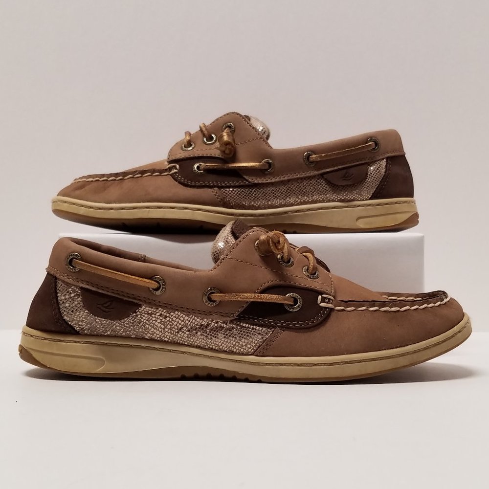 Sperry Top-Sider Ivyfish Metallic Python 3-Eye Bo… - image 7